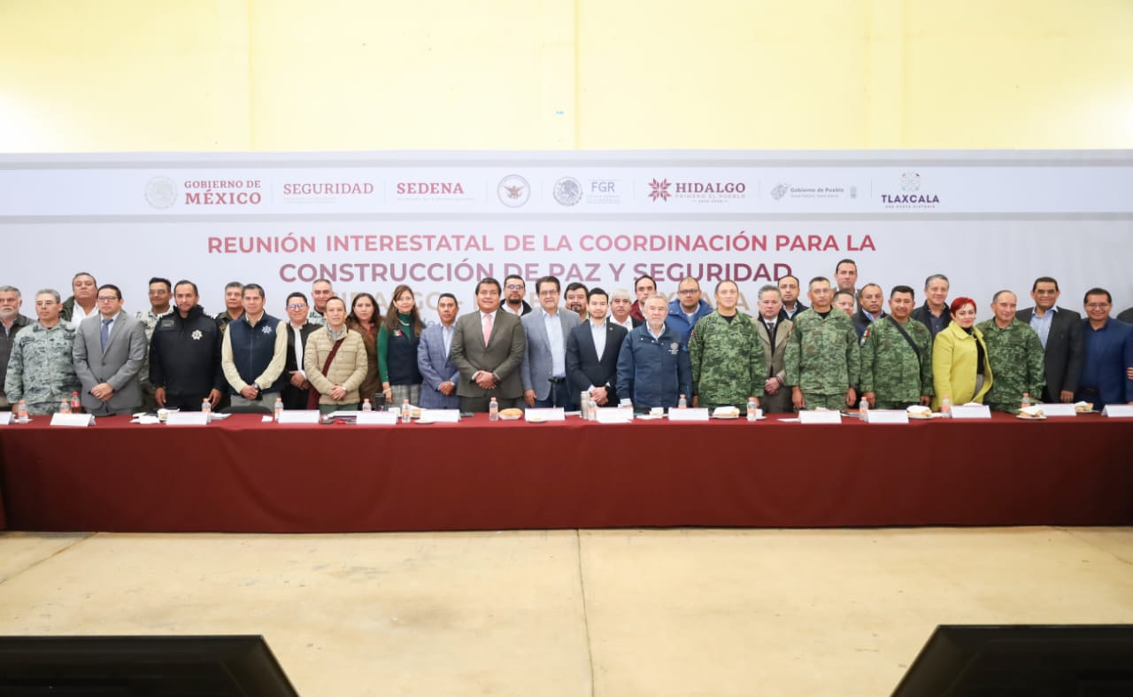 Hidalgo, Puebla y Tlaxcala combatirán delincuencia en esta zona del país