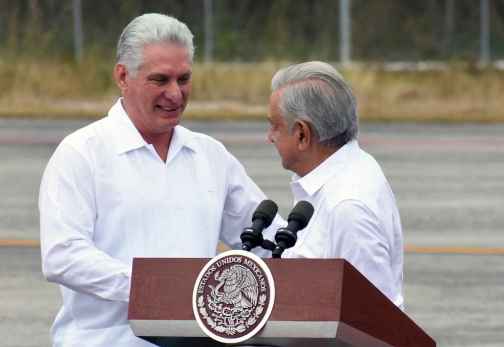 Concluye Díaz-Canel visita a México; continúa hacia Belice