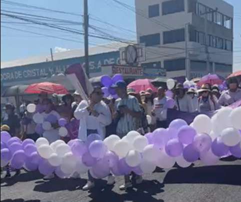 Realizan marcha en Mixquiahuala por desaparición de joven