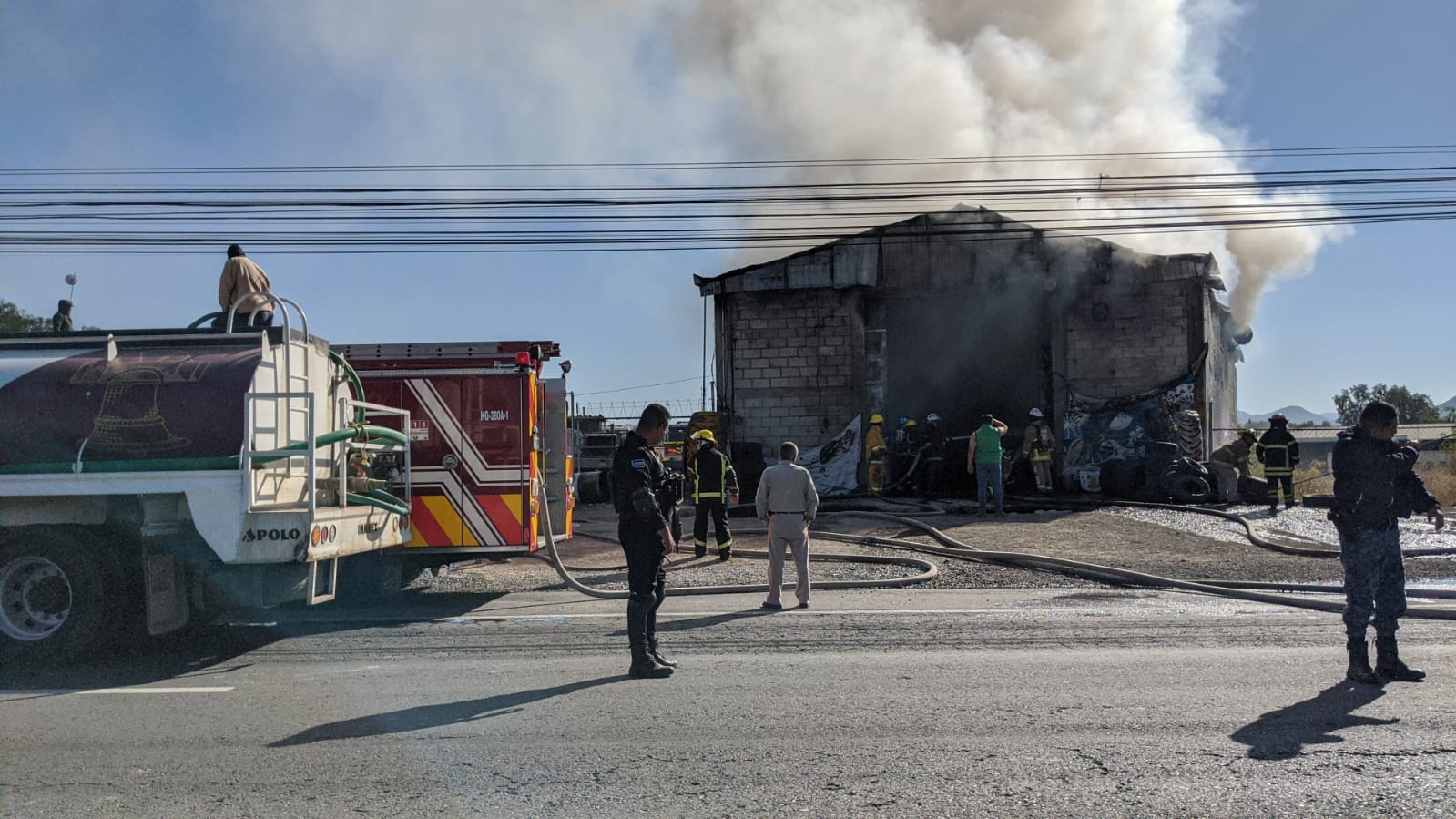 ¡Uno más! Reportan incendio en la Pachuca-Sahagún