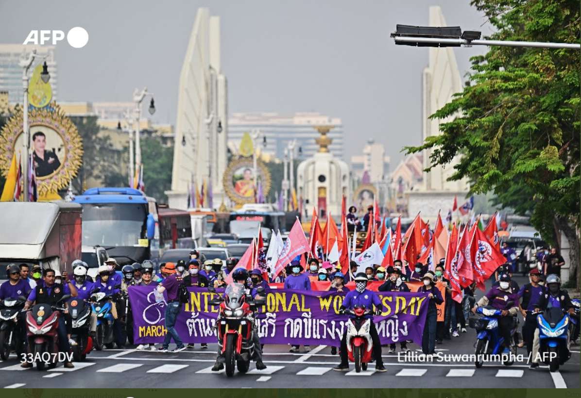 8M: Marchan miles de mujeres contra discriminación y feminicidios en el mundo