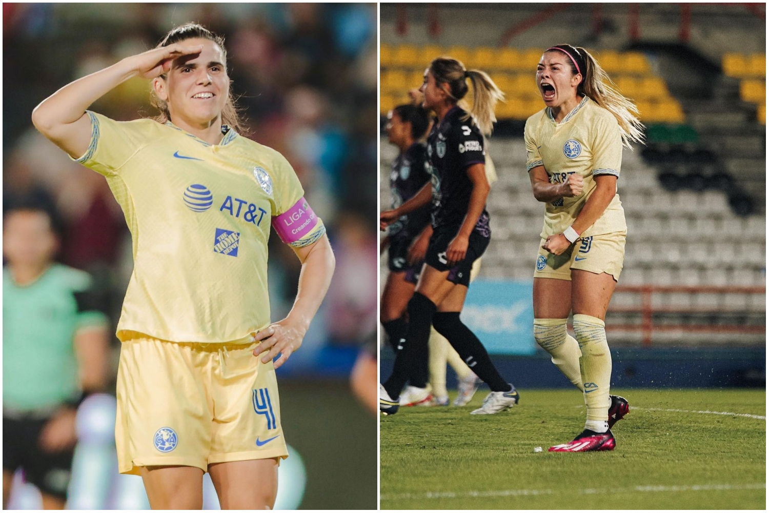 Pachuca vs América femenil: lluvia de goles en el estadio Hidalgo