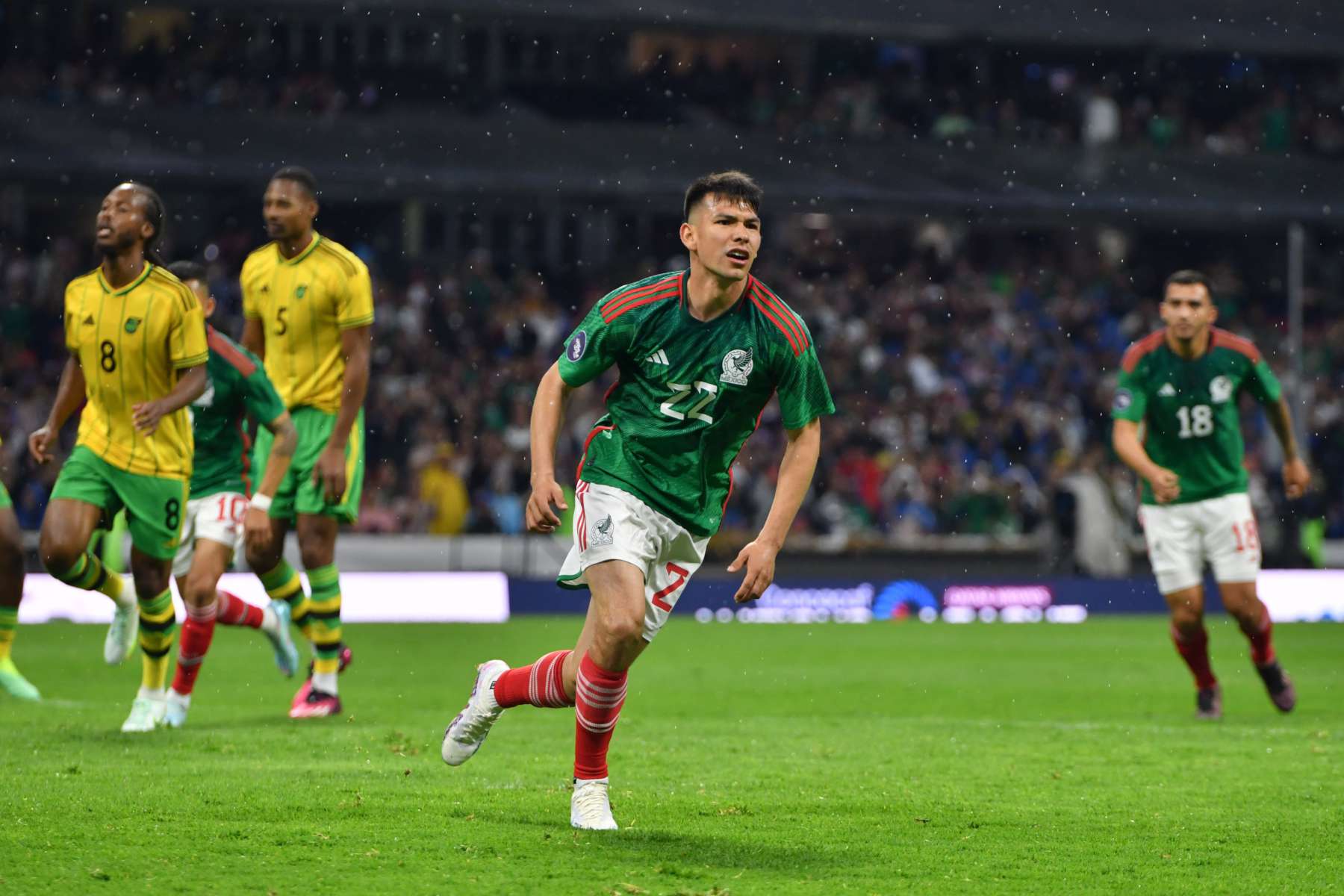 México vs Jamaica: empatan 2-2 al medio tiempo