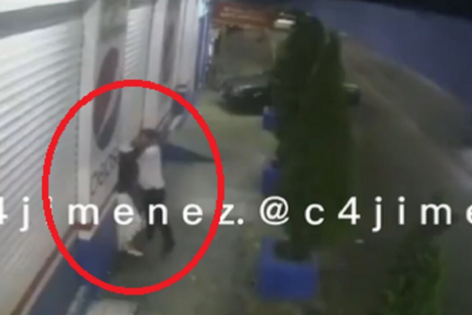 VIDEO | Recién casado ataca a su esposa; sujetos le dan golpiza