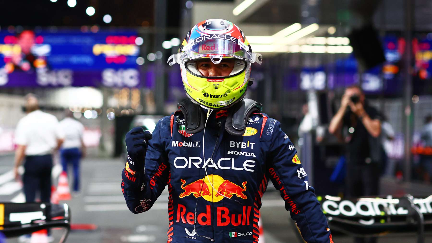 Checo Pérez saldrá desde la pole en el GP de Arabia Saudita