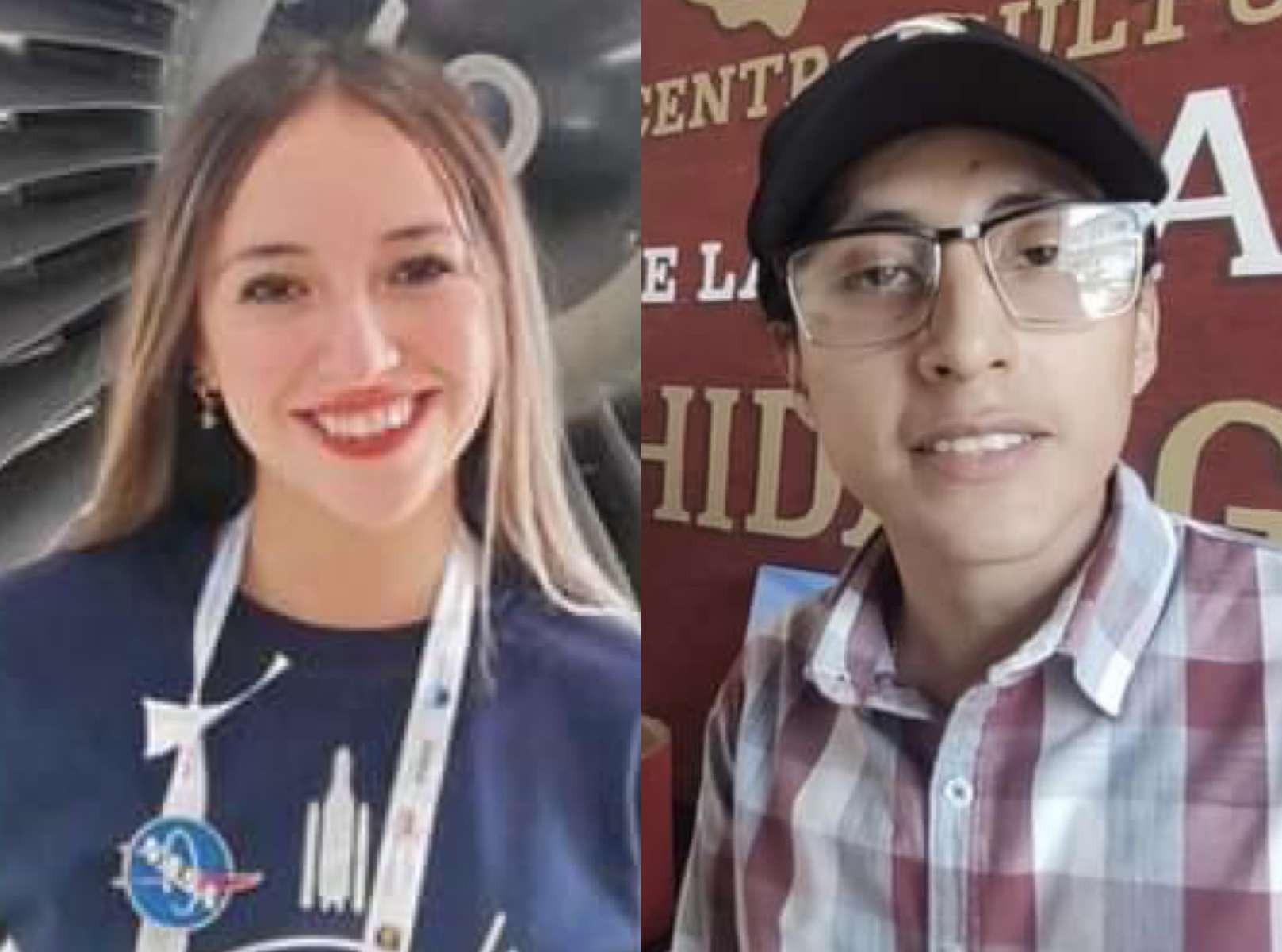 Ricardo y Ximena: hidalguenses que buscan apoyo para llegar a la NASA