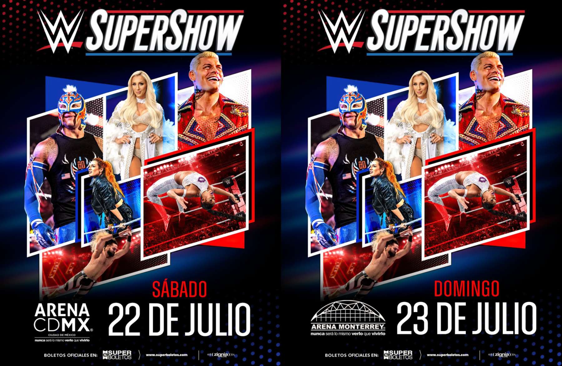 ¡No te lo pierdas! La WWE vuelve a México