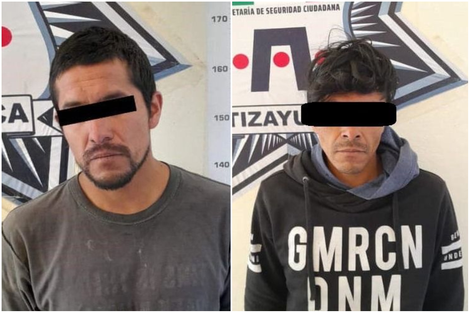 Detienen a dos presuntos ladrones en fraccionamiento de Tizayuca