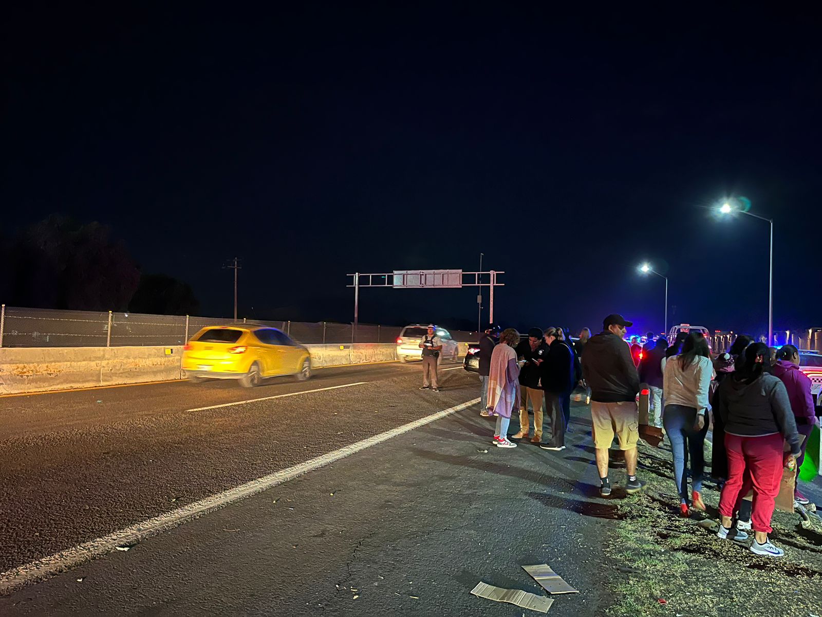 Autopista México-Pachuca: retiran bloqueo