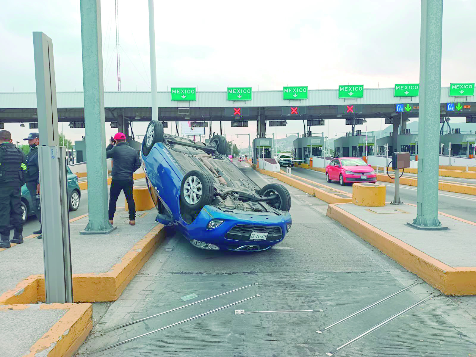 Reportan 8 accidentes automovilísticos en Hidalgo al día