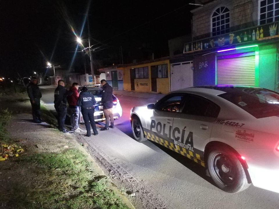 Persecución policial en Pachuca termina en desafortunado accidente