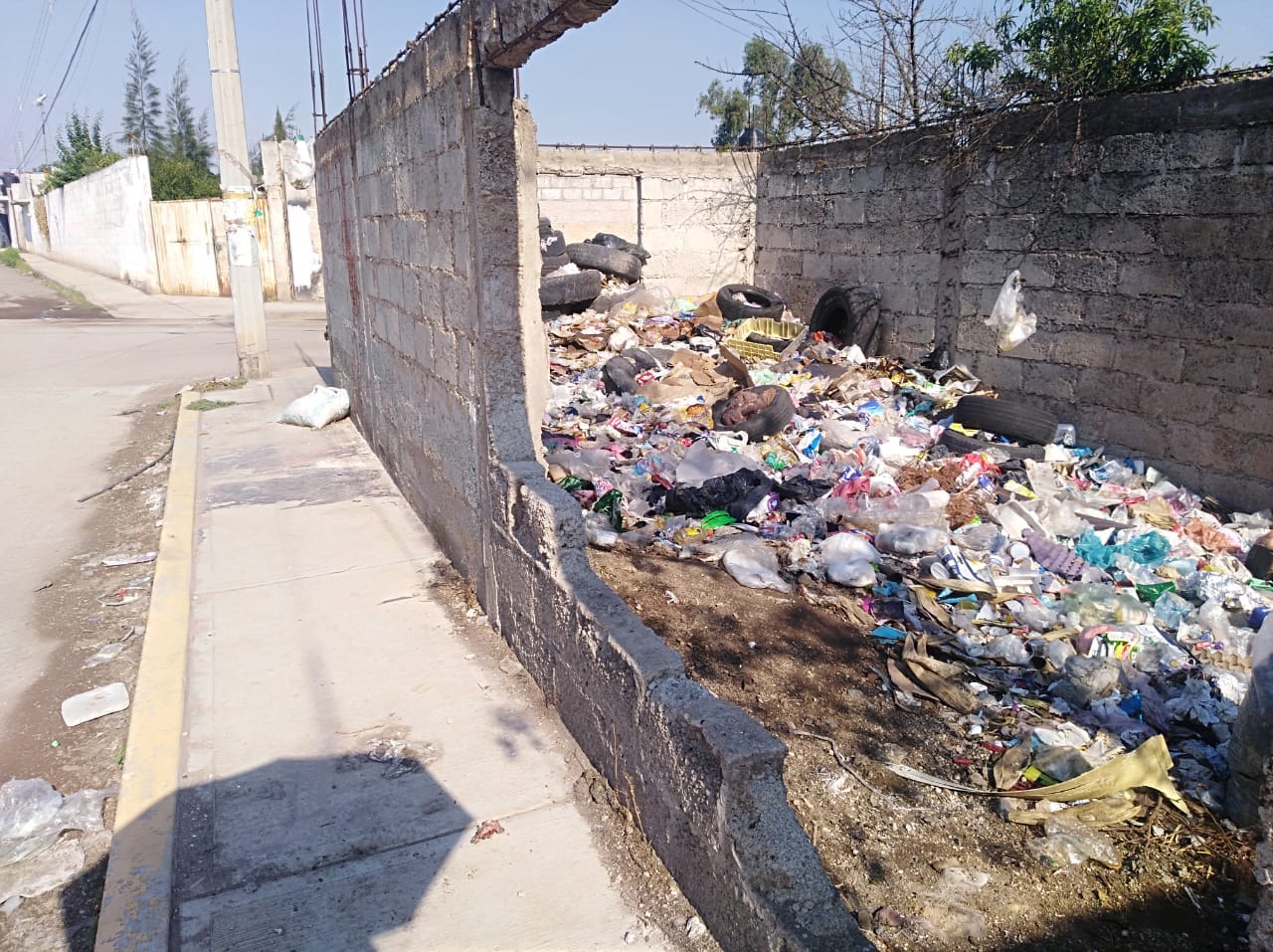 Tulancingo: Vecinos claman clausurar basurero a cielo abierto