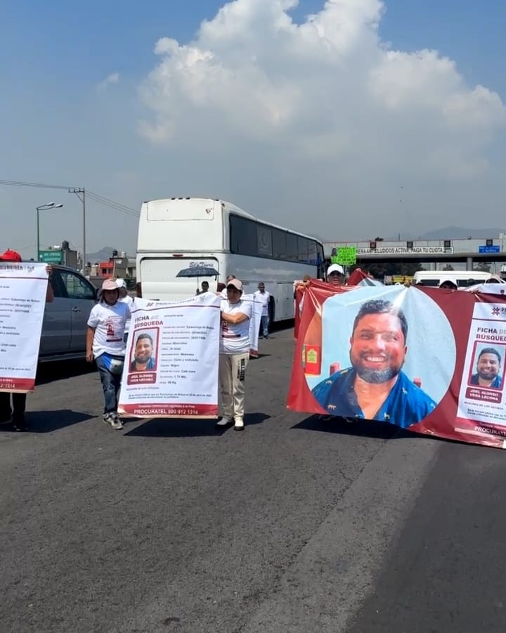 “Queremos a Coy”, claman manifestantes en la carretera México-Pirámides