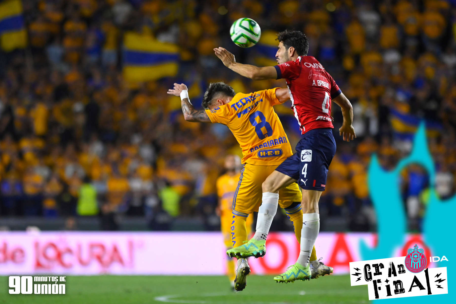 Tigres vs Chivas: partido de ida en empate 0-0