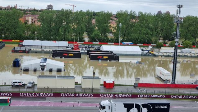 Gran Premio de Imola: suspendido por inundaciones en Italia