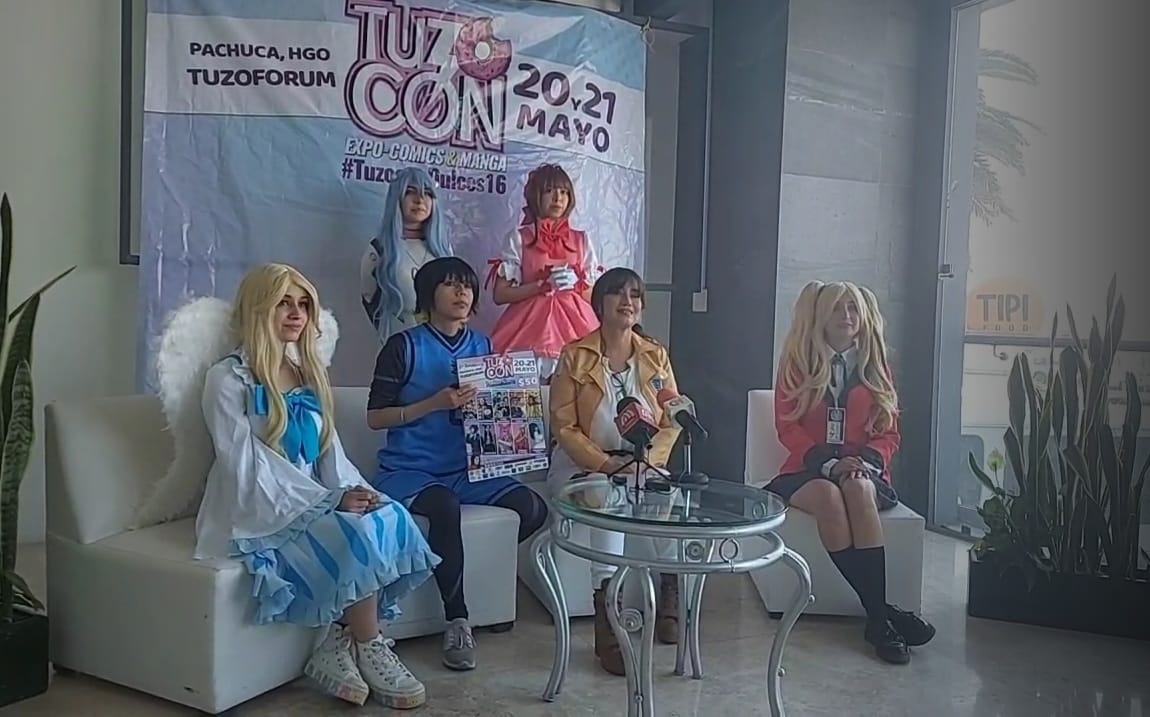 Presentan la Tuzocón para fanáticos del cómic y manga