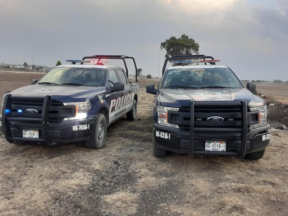 Intensa movilización policíaca tras robo de auto en Pachuca; lo recuperan en Tolcayuca