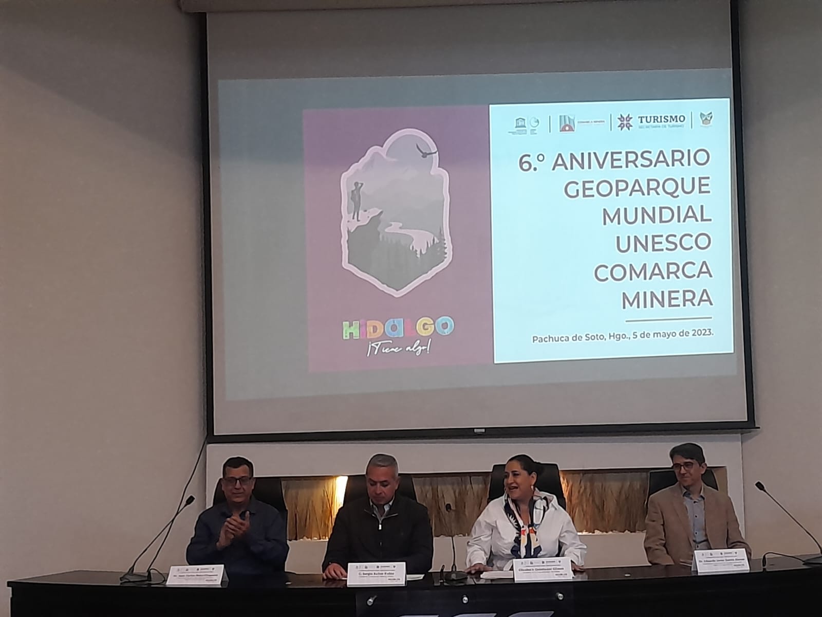 Celebran sexto aniversario de Geoparque Comarca Minera