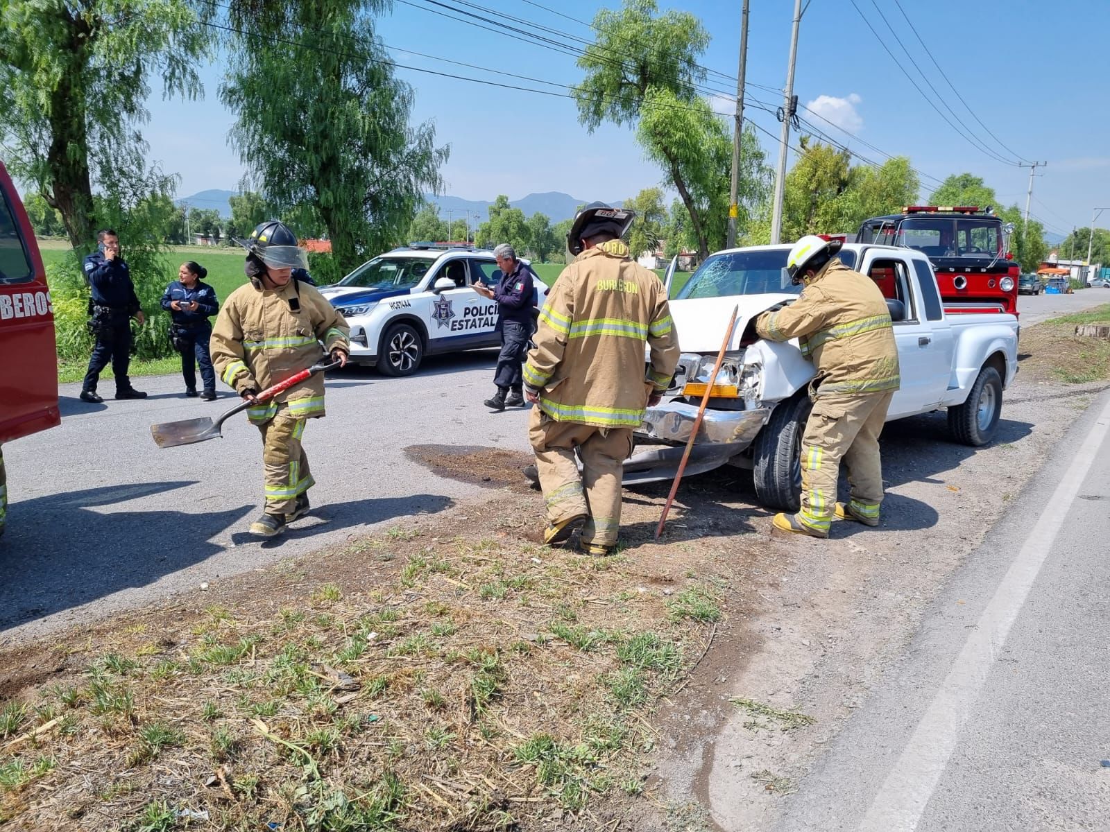 Accidente automovilístico: reportan grave a adulto mayor