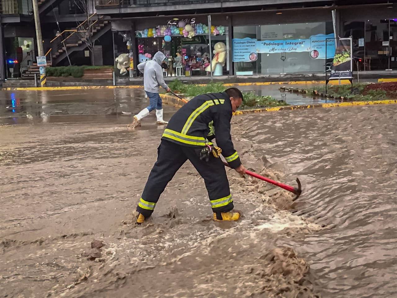 GALERÍA: caída de árboles, bardas y anegamientos, saldo de precipitaciones en Hidalgo