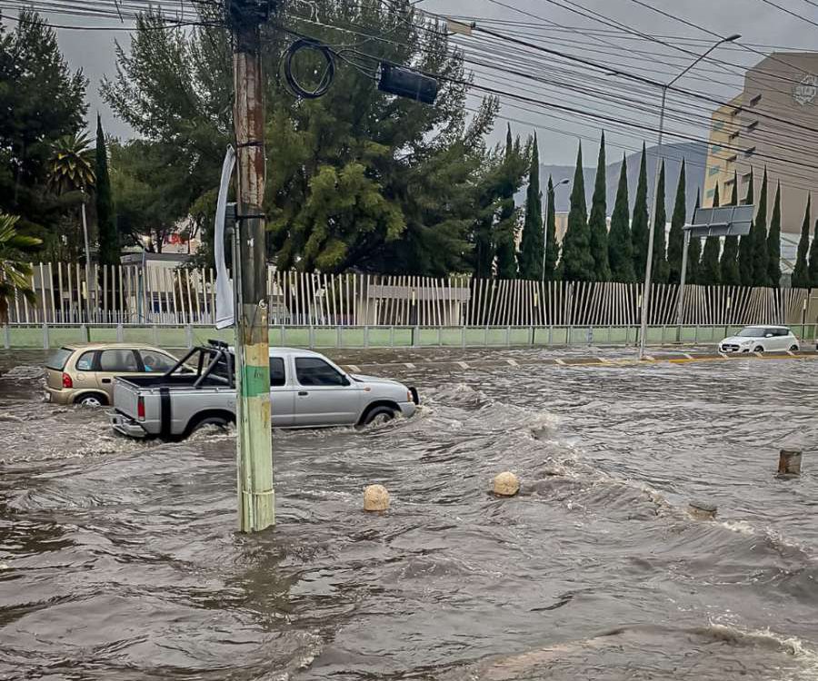 ¿Por qué se inunda Pachuca cada vez que llueve? Esto dicen las autoridades