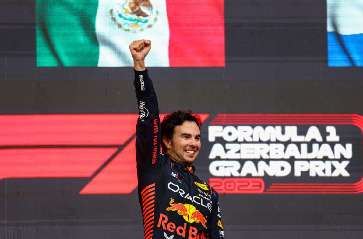 Checo Pérez se posiciona como líder de la F1 tras su victoria en Bakú