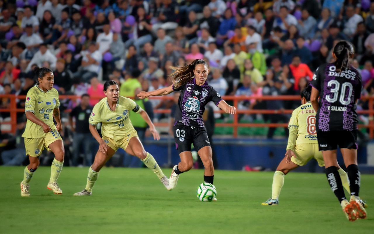 América vs Pachuca femenil: los goles del partido de ida de la final