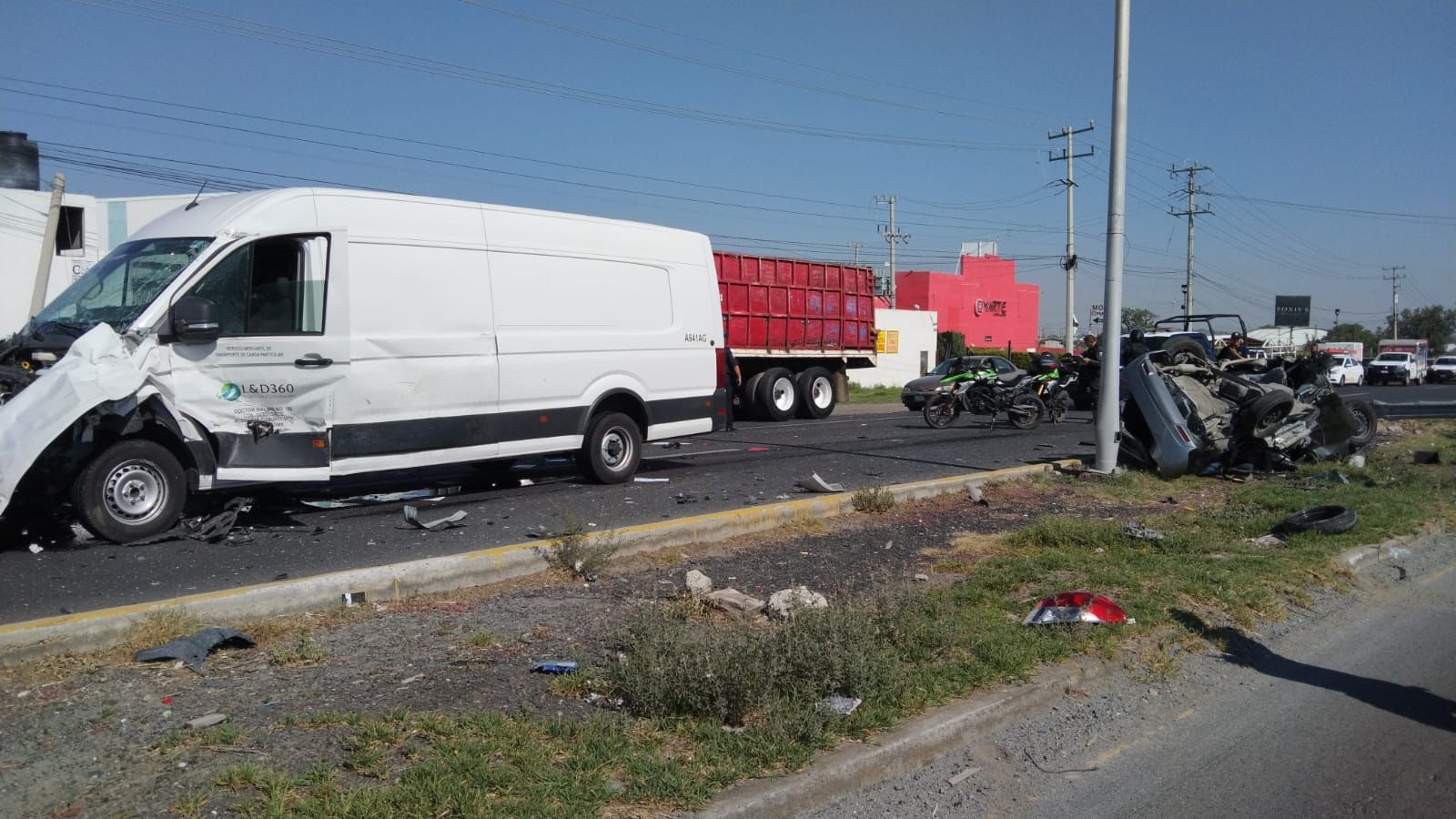 Carretera Pachuca – Sahagún: muere mujer tras accidente automovilístico