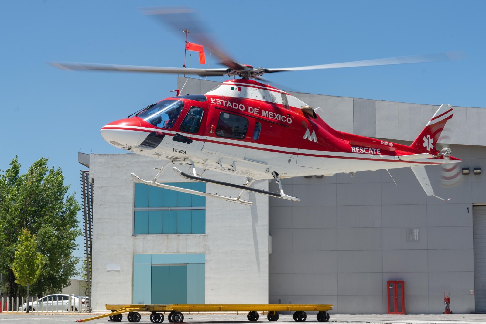 Hospital Tula- Tepeji: Trasladan en helicóptero a menor con quemaduras a CDMX