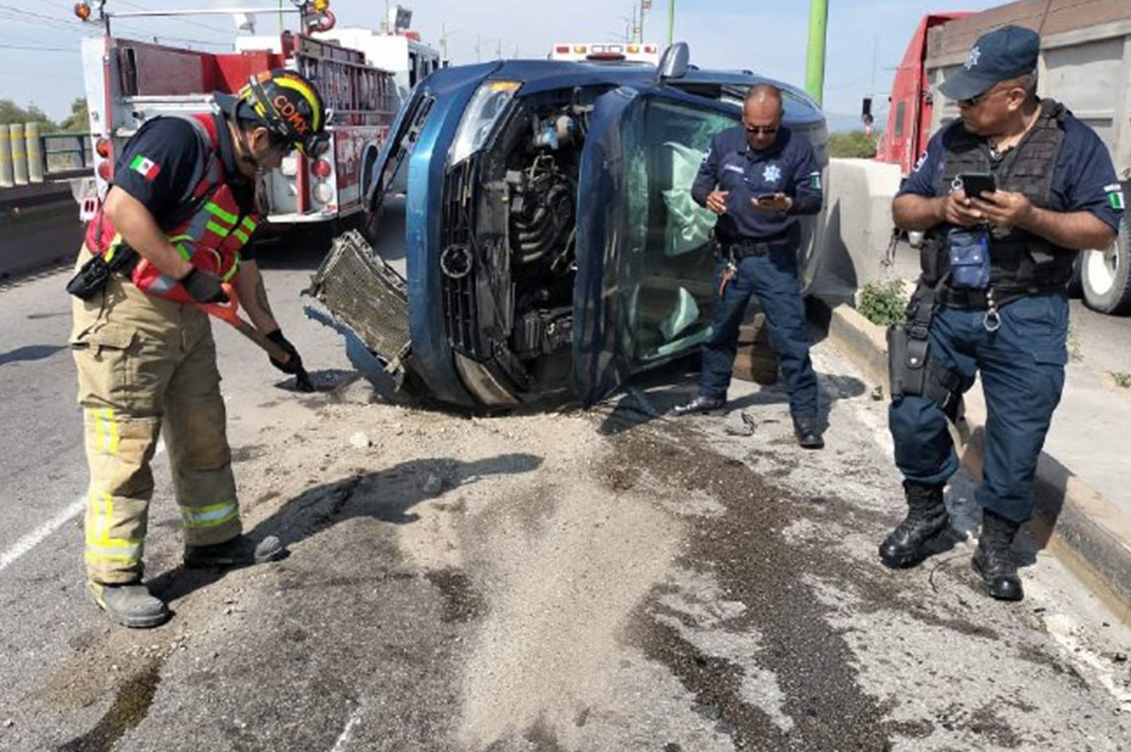 Carretera Tula-Tlahuelilpan: reportan accidente automovilístico