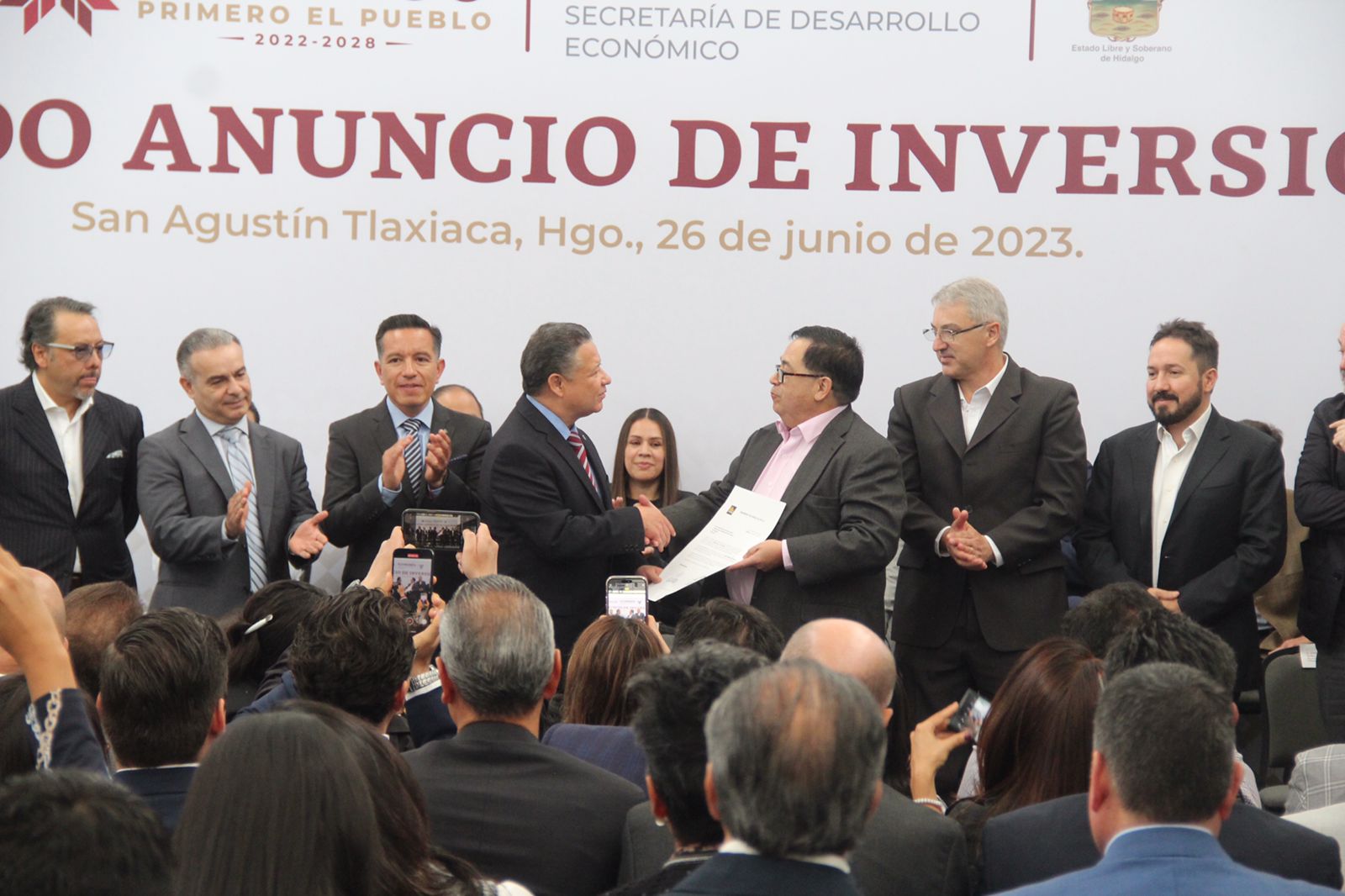 Inversión en Hidalgo se duplica alcanzando 20 mil 120 millones de pesos