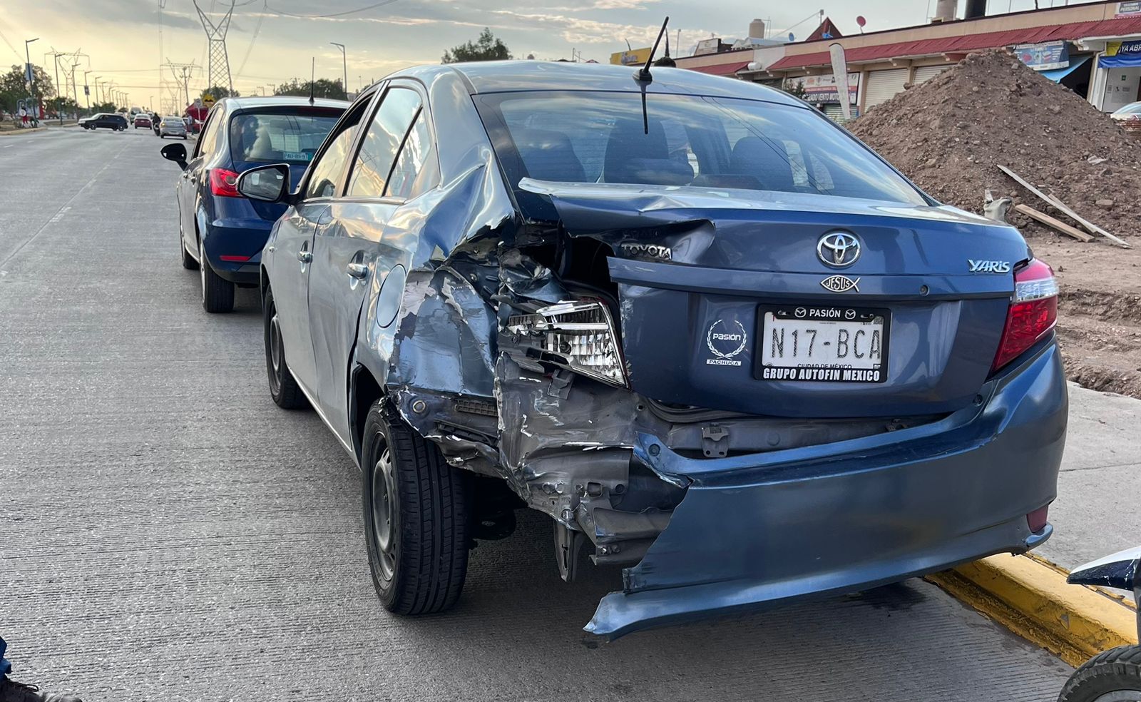 Carretera México-Pachuca: Una mujer lesionada tras choque en Tizayuca