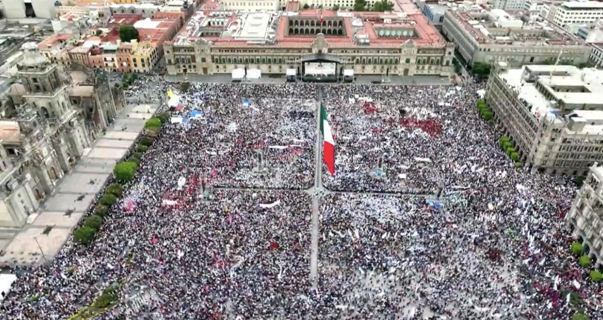 AMLO Fest 2023: Miles celebran en el Zócalo 5 años de triunfo