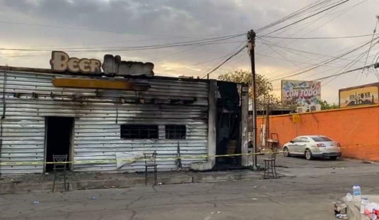 Incendio en bar de Sonora deja 12 personas sin vida