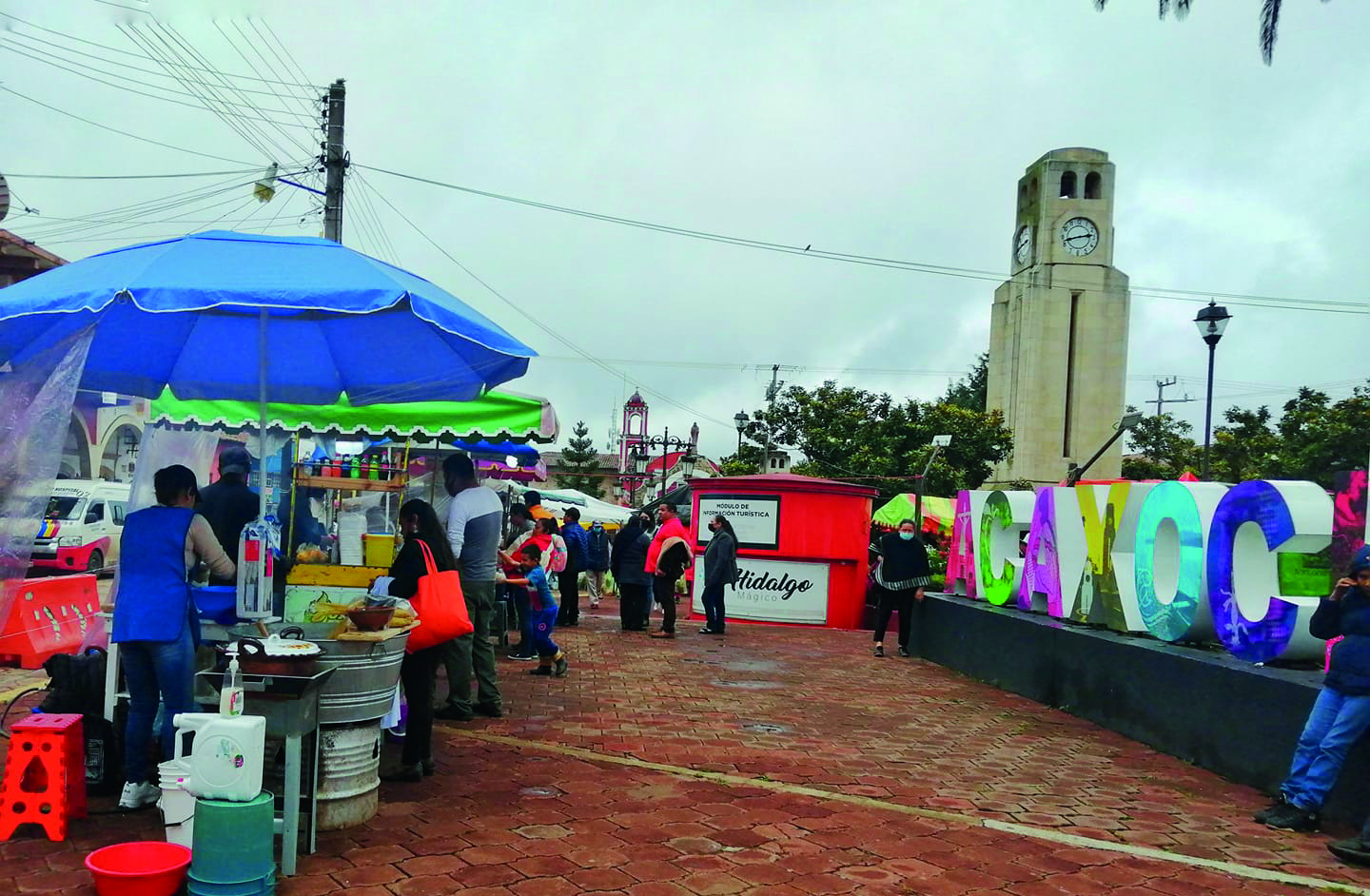 Acaxochitlán: inicia pintado de fachadas como Pueblo Mágico