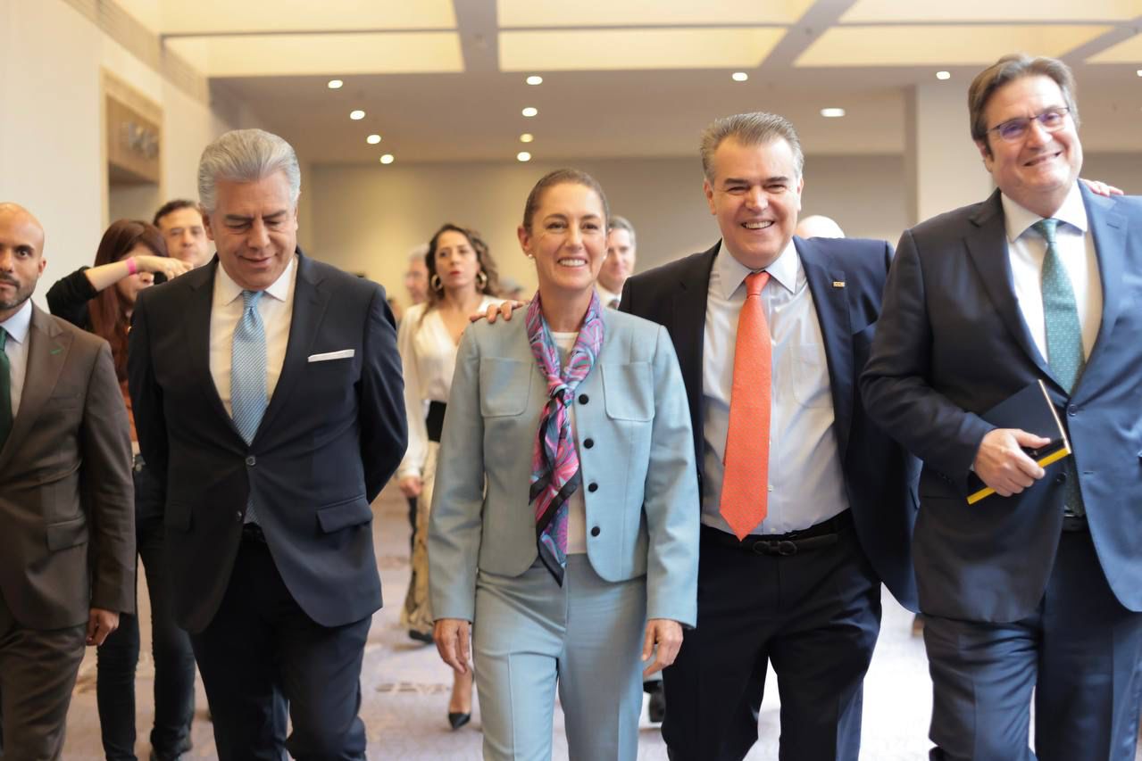 Claudia Sheinbaum se reúne con el Consejo Coordinador Empresarial