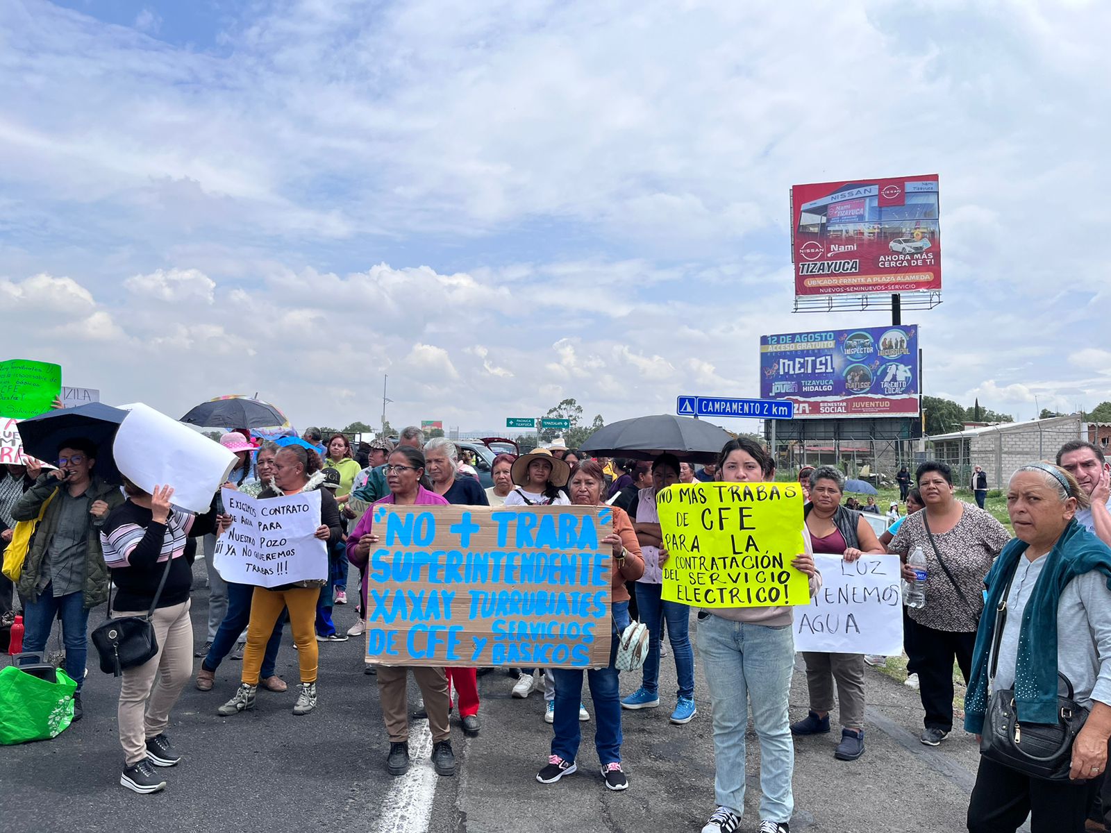 Bloqueo en la autopista México-Pachuca: esto piden los manifestantes