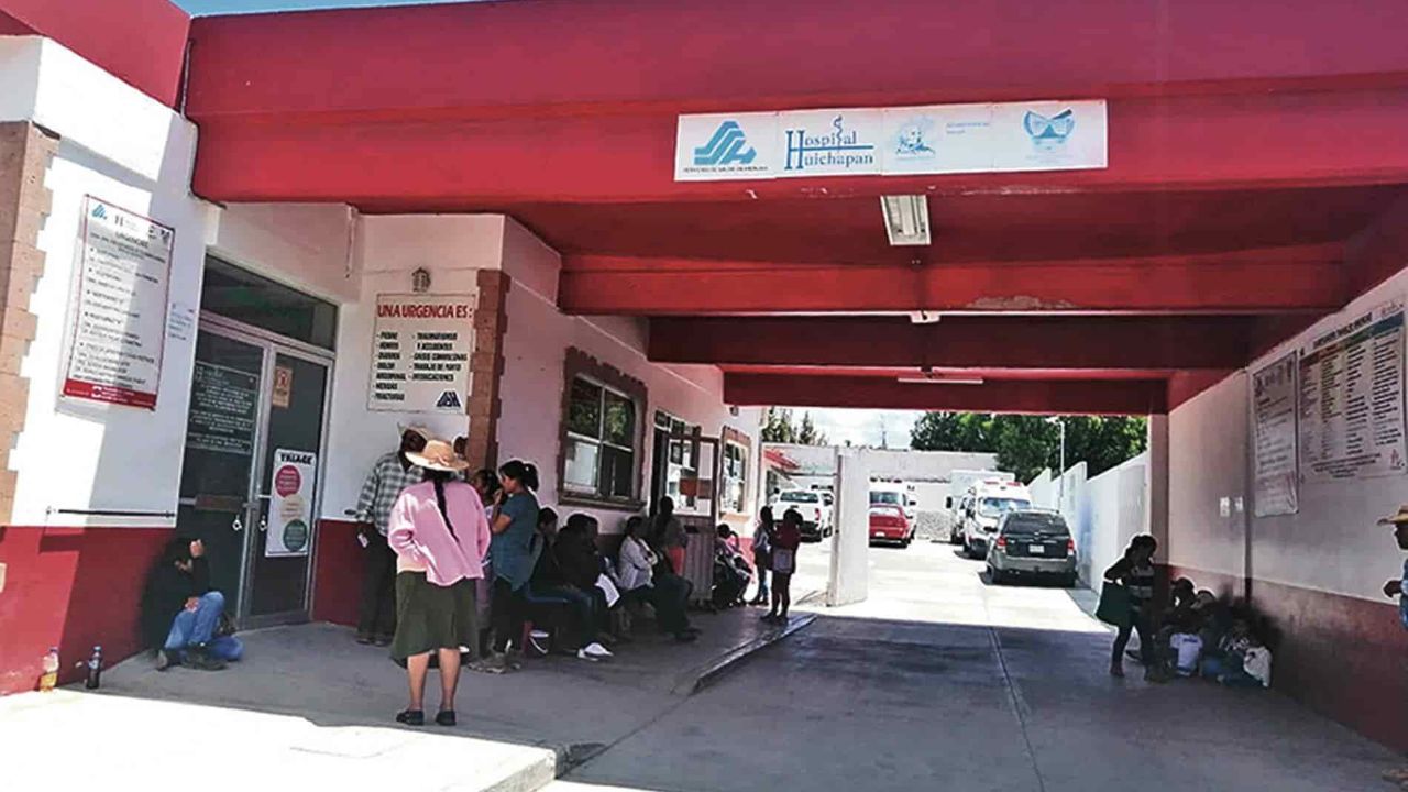 Hospital General de Huichapan: reportan fuga de gas