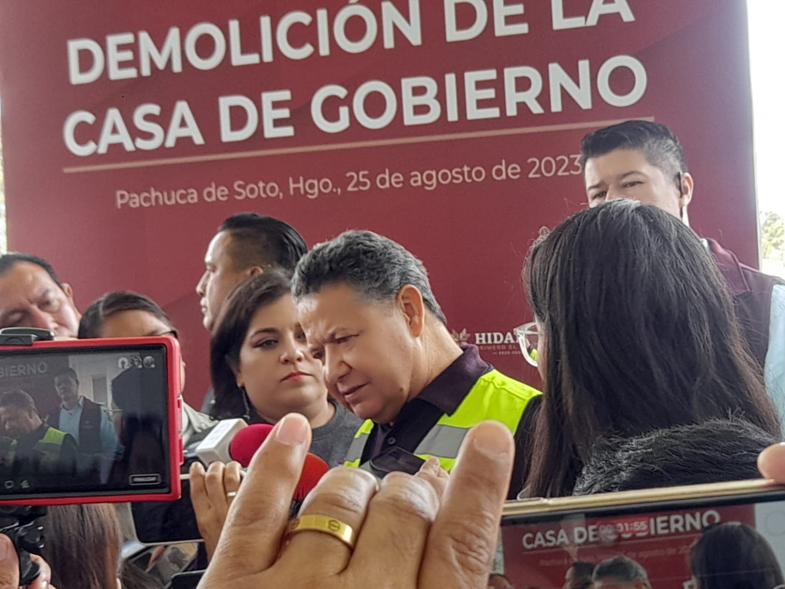 Detención de exdirector de Radio y TV de Hidalgo, parte de carpetas rezagadas: Menchaca