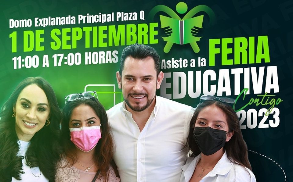 Israel Felix invita a la Feria Educativa Contigo 2023