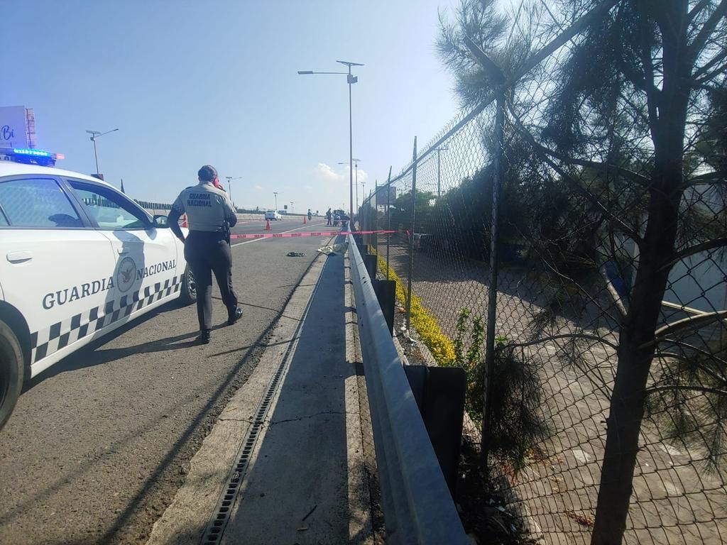 Autopista México-Pachuca: hombre es atropellado; conductor se fuga