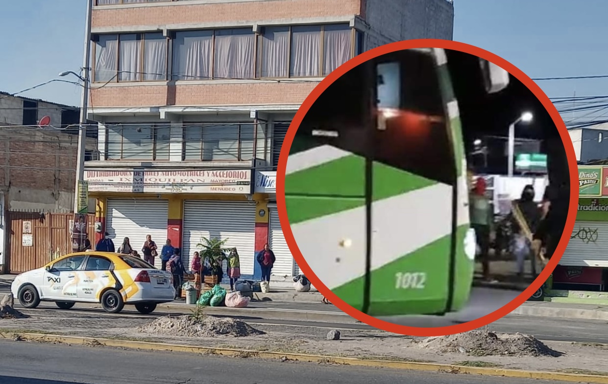 Autobuses reanudan servicio en el Valle del Mezquital