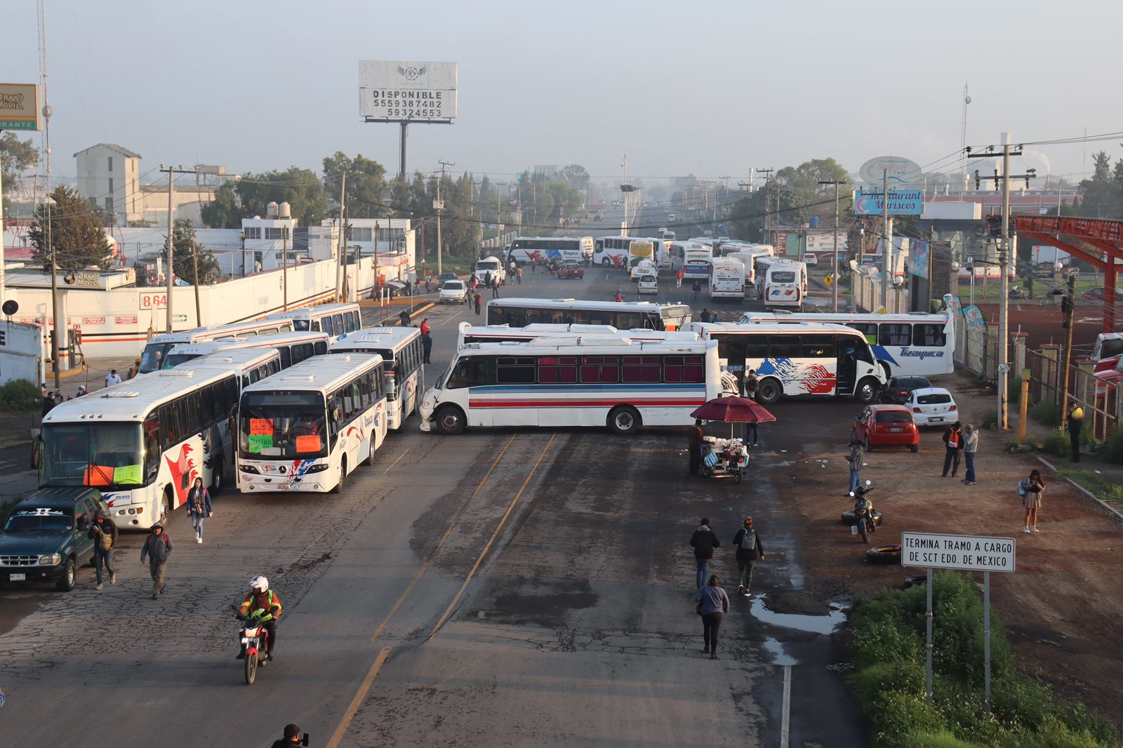 Bloqueo México Pachuca: estos tres puntos siguen cerrados por transportistas