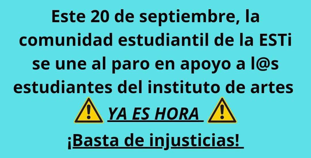 Tizayuca: Estudiantes de la Escuela Superior se suman al paro