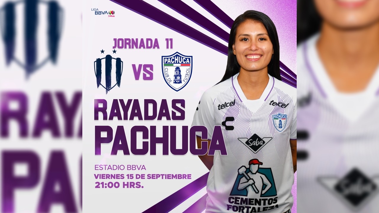 Monterrey vs Pachuca femenil: dónde ver el partido de J11 del Apertura 2023