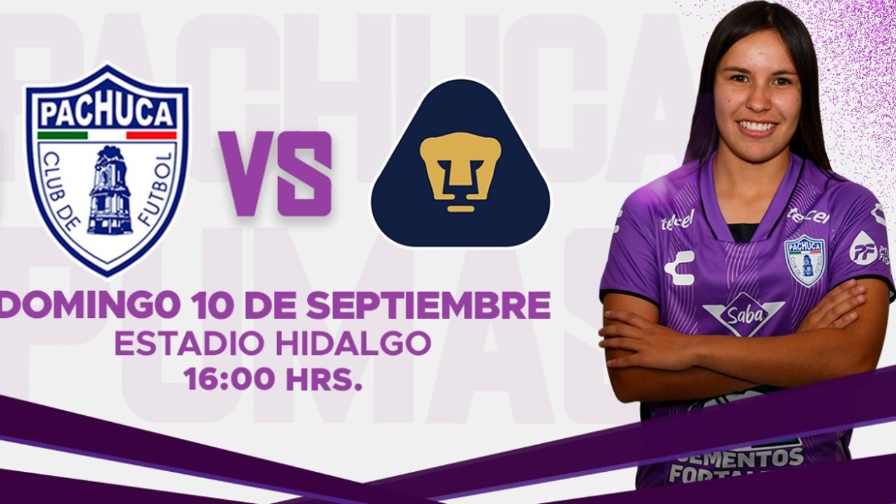 Pachuca vs Pumas femenil: dónde ver el partido de la J10 del Apertura 2023