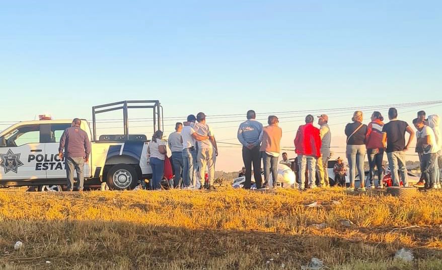 Accidente en la México-Pachuca: fallece motociclista cerca de Los Ángeles