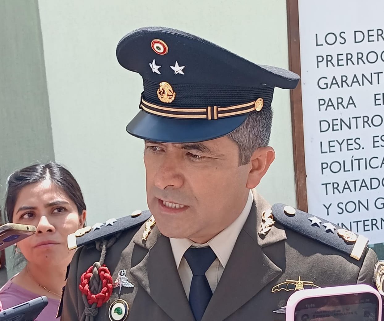 Rinde protesta nuevo comandante de la 18va. Zona Militar