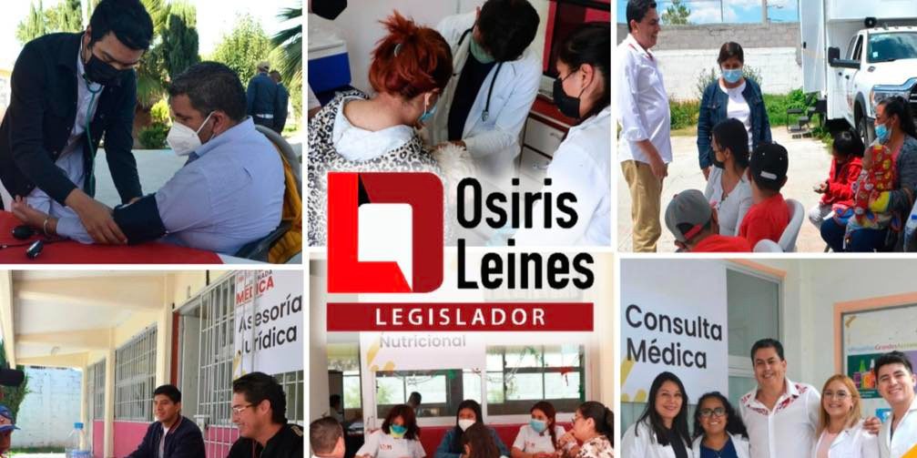 Osiris Leines lleva jornada de servicios a Mineral de la Reforma