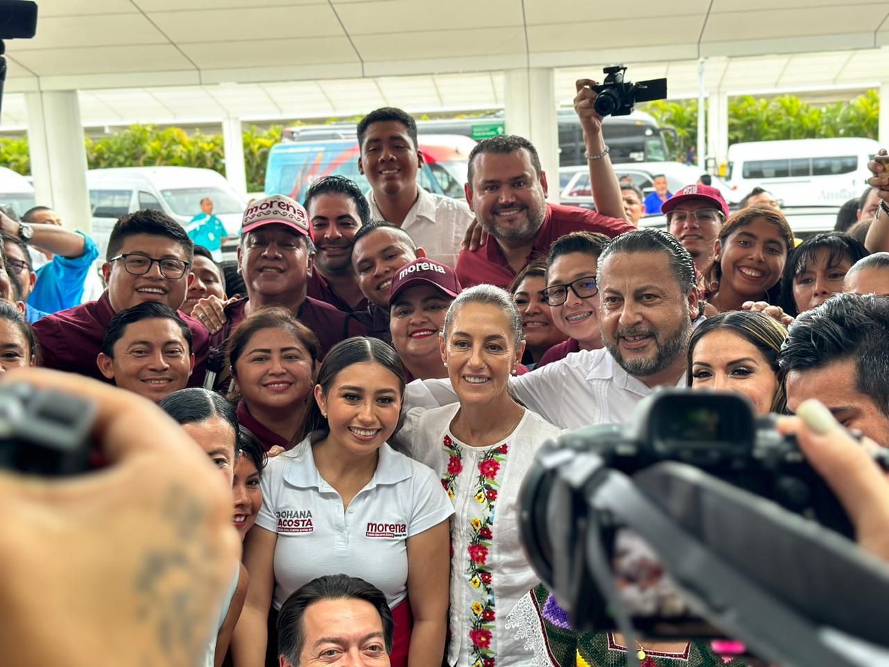 Claudia Sheinbaum visita Cancún, Quintana Roo